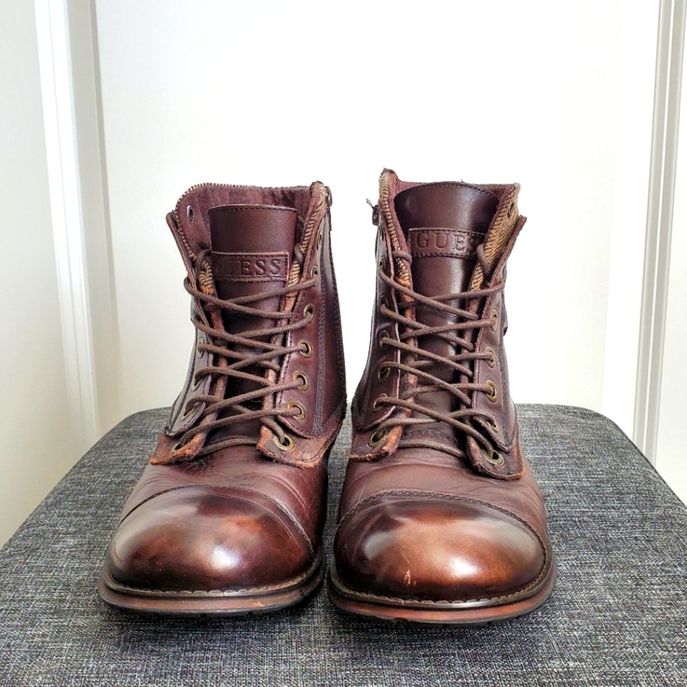 Leather Men's Guess Boots